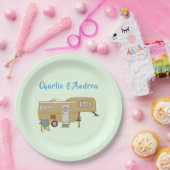 Aangepaste Borden voor RV-kampeerpapier Papieren Bordje (Feest)