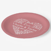 Aangepaste borden voor sierdoeleinden papieren bordje (Gekanteld)