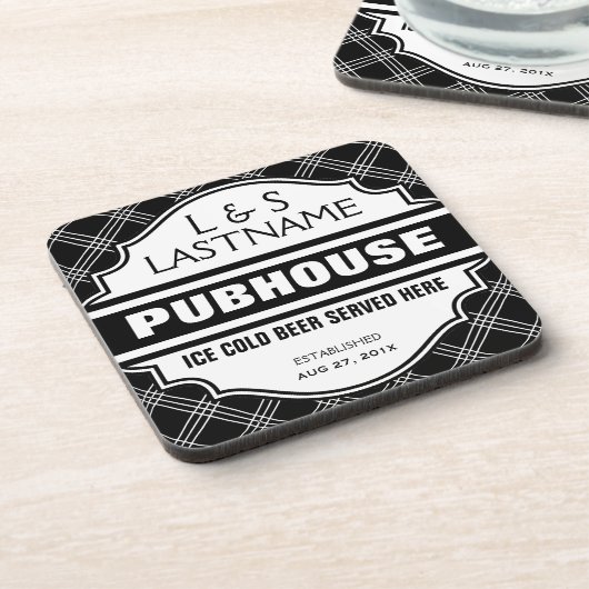 Aangepaste borden voor startbalk drankjes onderzetter (Linkerzijde)