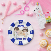 Aangepaste Borden voor zurendag 7 inch Papieren Bordje (Feest)