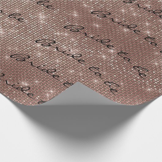 Aangepaste borstelopening om Blush Pink te zijn Cadeaupapier (Hoek)