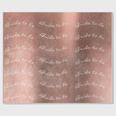 Aangepaste borstelopening om dubbelzielige roze te cadeaupapier (Vlak)