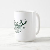 Aangepaste boscabine koffiemok (Voorkant rechts)