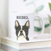 Aangepaste Boston Terrier Beverage Coaster Koffiemok