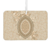 Aangepaste Botanische Auto Accessoire Gift Luchtverfrisser (Achterkant)