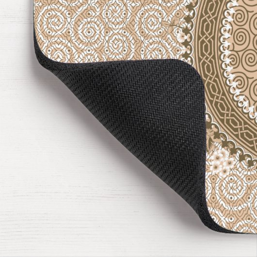 Aangepaste Botanische Kantoor Desk Accessoire Muismat (Hoek)