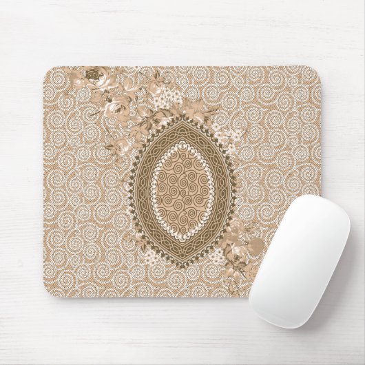 Aangepaste Botanische Kantoor Desk Accessoire Muismat (Met muis)