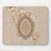 Aangepaste Botanische Kantoor Desk Accessoire Muismat (Voorkant)