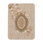 Aangepaste botanische koelkast decor, gepersonalis magneet (Verticaal)