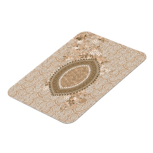 Aangepaste botanische koelkast decor, gepersonalis magneet (Linkerzijde)