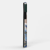 Aangepaste botanische Waterverf blauw Case-Mate iPhone Case (Achterkant/rechts)