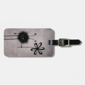 Aangepaste bots  bagagelabel (Voorkant horizontaal)