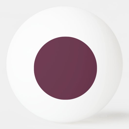 Aangepaste Bourgogne Ping Pong Ball (Voorkant)