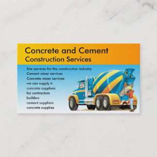 Aangepaste bouwservices visitekaartje