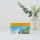 Aangepaste bouwservices visitekaartje (Staand voorkant)