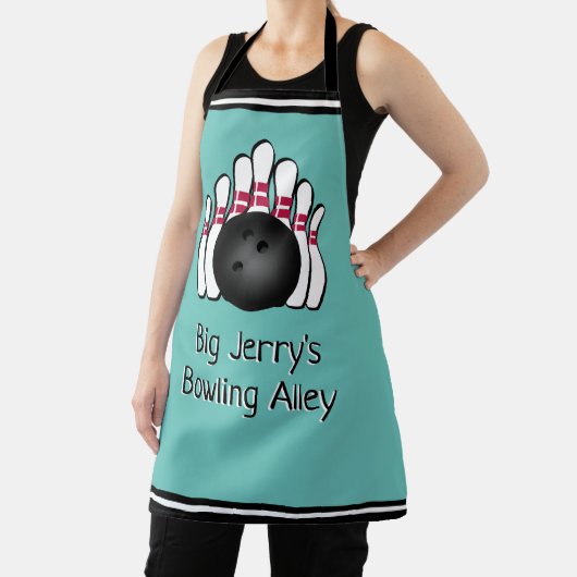 Aangepaste Bowling Alley Schort (Insitu)