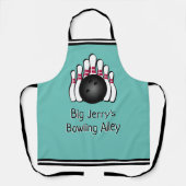 Aangepaste Bowling Alley Schort (Voorkant)