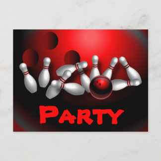 Aangepaste bowling Briefkaarten