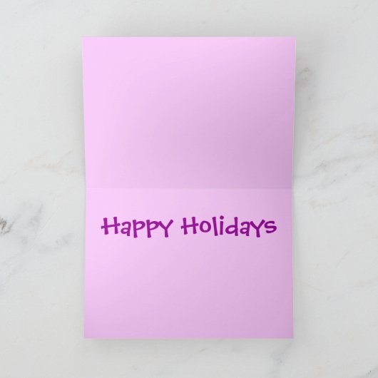 Aangepaste Bowling Groeten Feestdagen Kaart (Binnen)