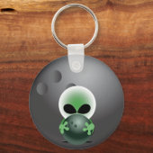Aangepaste Bowling-sleutelhangers Cadeaus Sleutelhanger (Voorkant)