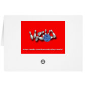 Aangepaste Bowling-Valentijn (Achterkant Horizontaal)