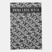 Aangepaste bowlingbal handdoek voor bowlers (Verticaal)