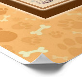 Aangepaste Boxer Dog Blanket Poster (Hoek)