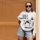 Aangepaste Boxer Dog offerte Trui