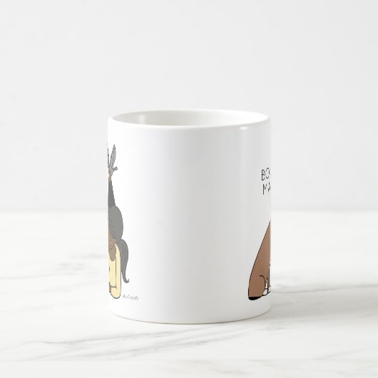 Aangepaste Boxer Mama Coffee-Mok Koffiemok (Center)