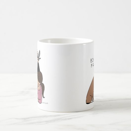 Aangepaste Boxer Mama Coffee-Mok Koffiemok (Center)