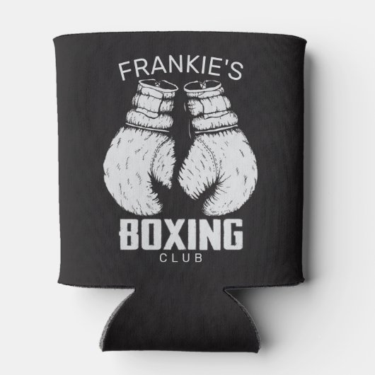 Aangepaste boxingclub Boxer Gym Fighter Blikjeskoeler (Achterkant)