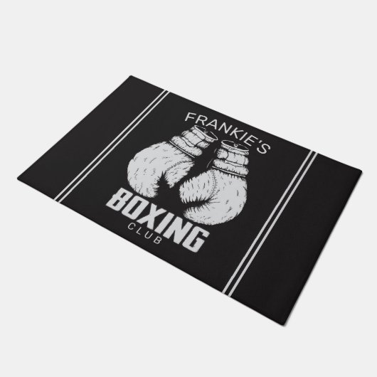 Aangepaste boxingclub Boxer Gym Fighter Deurmat (Schuin)