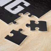 Aangepaste boxingclub Boxer Gym Fighter Ghandschoe Legpuzzel (Zijkant)