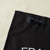 Aangepaste boxingclub Boxer Gym Fighter Ghandschoe Strandlaken (In situ)