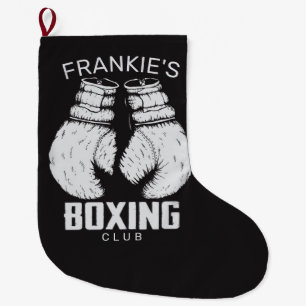 Aangepaste boxingclub Boxer Gym Fighter Grote Kerstsok