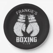 Aangepaste boxingclub Boxer Gym Fighter Papieren Bordje (Voorkant)