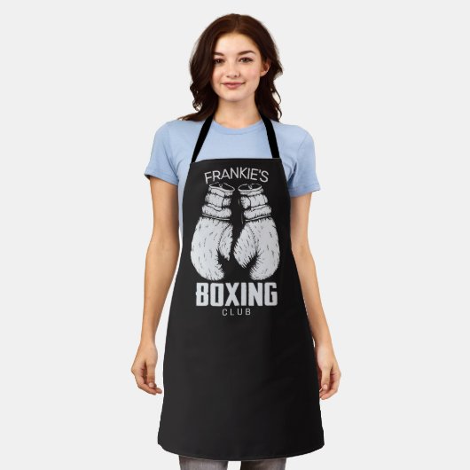 Aangepaste boxingclub Boxer Gym Fighter Schort (Gedragen)