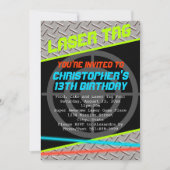 Aangepaste boys voor laserLabel, geboortedag Kaart (Voorkant)