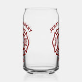 Aangepaste brandblusafdeling brandbluspenningkaart blikvorm glas (Links)