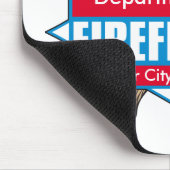 Aangepaste brandblusser met assen muismat (Hoek)