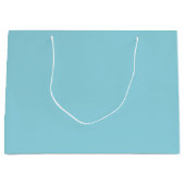 Aangepaste Branded Witte Gift Bag | Groot Glanzend Cadeauzakje (Voorkant)