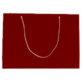 Aangepaste Branded Witte Gift Bag | Groot Glanzend Cadeauzakje (Achterkant)