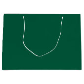 Aangepaste Branded Witte Gift Bag | Groot Glanzend Cadeauzakje (Voorkant)