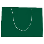 Aangepaste Branded Witte Gift Bag | Groot Glanzend Cadeauzakje (Achterkant)
