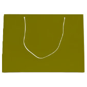 Aangepaste Branded Witte Gift Bag | Groot Glanzend Cadeauzakje (Voorkant)