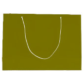 Aangepaste Branded Witte Gift Bag | Groot Glanzend Cadeauzakje (Achterkant)
