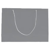 Aangepaste Branded Witte Gift Bag | Groot Glanzend Cadeauzakje (Achterkant)