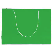 Aangepaste Branded Witte Gift Bag | Groot Glanzend Cadeauzakje (Achterkant)