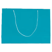 Aangepaste Branded Witte Gift Bag | Groot Glanzend Cadeauzakje (Achterkant)