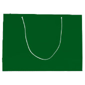 Aangepaste Branded Witte Gift Bag | Groot Glanzend Cadeauzakje (Achterkant)